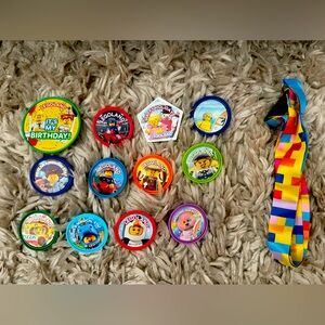 LEGOLAND California lanyard and pop badges